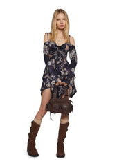 F is For Fairies Handkerchief Dress - Spring Floral