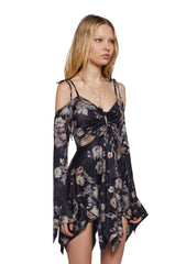 F is For Fairies Handkerchief Dress - Spring Floral