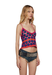 Underground Mirage Crochet Tank