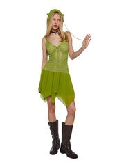 Fairytale Misfit Crochet Dress Set