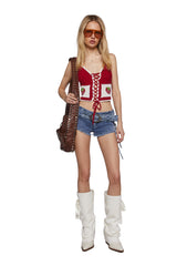 Heart Of The Country Crochet Top