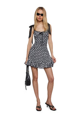Wildflower Fables Mini Dress - Polka Dot