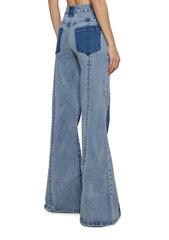 Bohemian Blues Wide Leg Jeans