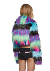 Little Monster Faux Fur Jacket