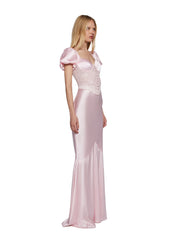 Belle Kiss Satin Gown