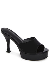 Lush Evenings Platform Heels