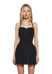 Too Obvious Fit N’ Flare Dress