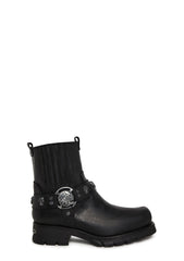 M-7621-S1 Motorcycle Ankle Boots