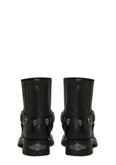 M-7621-S1 Motorcycle Ankle Boots