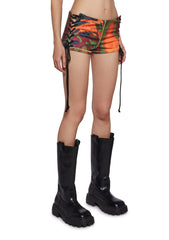 Psytrance Zone Bootie Shorts