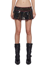 High Velocity Pleated Mini Skirt
