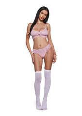 Star Class Lingerie Set - Pink