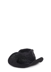 Von Dutch Cowboy Hat - Black