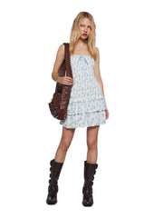 Flower Crush Strapless Dress