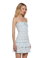 Flower Crush Strapless Dress