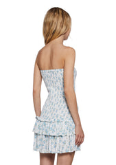 Flower Crush Strapless Dress