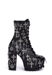 Idol Worship Charm Boots