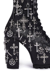 Idol Worship Charm Boots