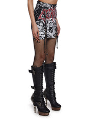 Eternal Damnation Graphic Skirt