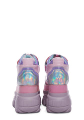 Fairywalker Platform Sneakers - Holographic