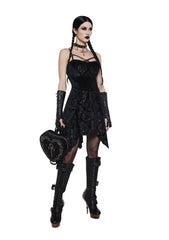 Too Far Gone Velvet Dress