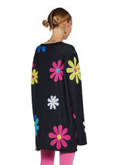 Flower Power Intarsia Sweater