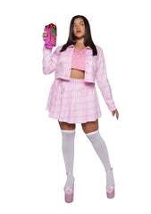 Plus Queen Plastic Costume Set