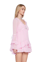 Real Divinity Mini Dress - Light Pink