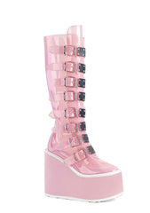 Swing-815C Platform Knee High Boots