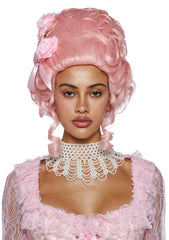 They'll Eat Cake Pink Wig