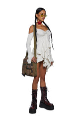 F is For Fairies Handkerchief Dress - Ivory