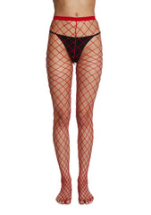 Fire Diamond Doll Fishnet Stockings