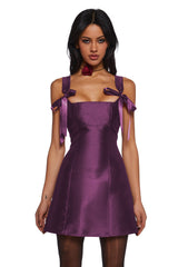Pixie Stardust Mini Dress - Purple