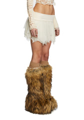 Ivory Tiny Treasures Mini Skort