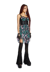 Floral Oath Mini Dress