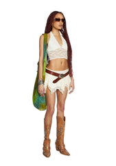 Tales Of Fantasy Mini Skirt - Ivory