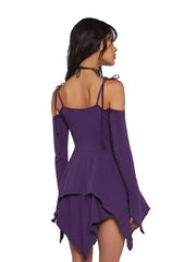 F is For Fairies Handkerchief Dress - Violet