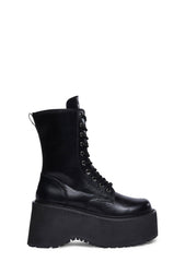 Grunge At Heart Combat Boots