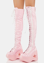 Dynamite-300 Knee High Boots
