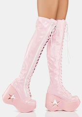 Dynamite-300 Knee High Boots