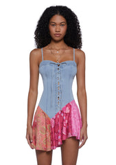 Floral Rodeo Mini Dress