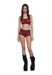 Top Spots Boyshort Set