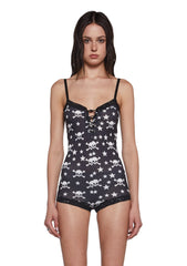 Skull And Stars Romper