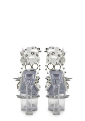 Romantic Misfit Platform Heels - Silver