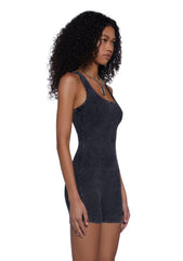 Tech Sweat Knit Romper