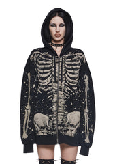 Skeleton Stories Oversized Hoodie