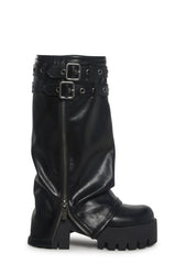 Warp Knee High Pant Boots