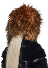 Aura Faux Fur Trapper Hat - Brown