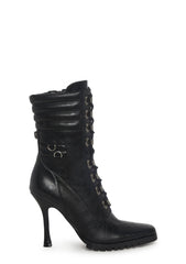 Future Frenemy Heeled Booties - Black