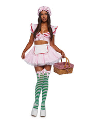 Strawberry Confection Girl Costume